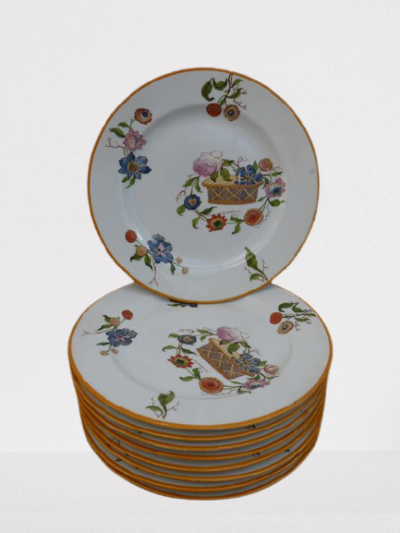 Assiettes Limoges Jean Pouyat